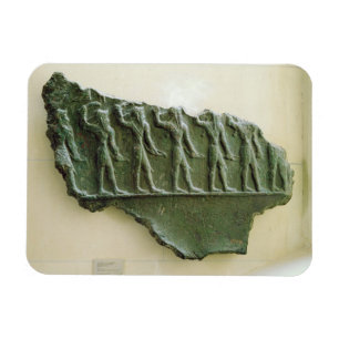 Ímã Procissão de guerreiros de Elamite, Susa, Irã,