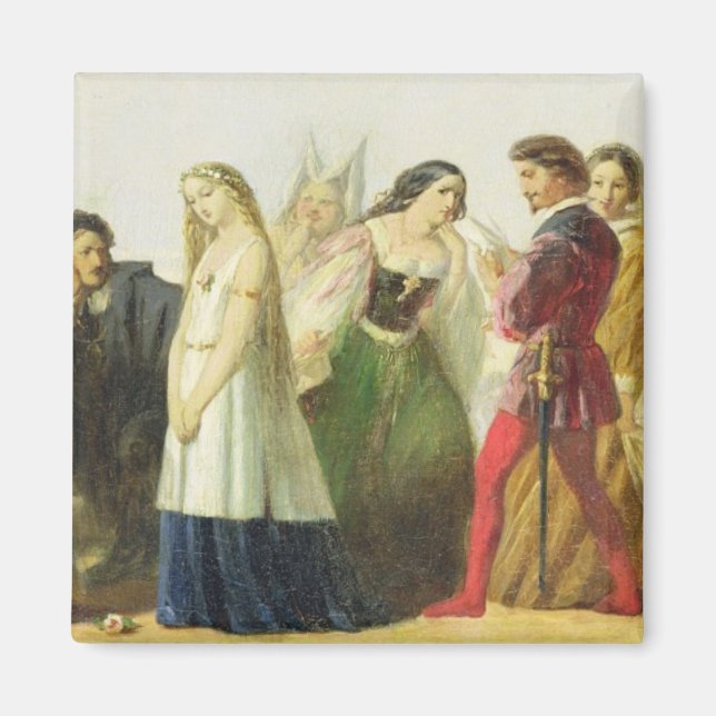 Imã Procissão de personagens de Shakespeare (óleo em (Frente)