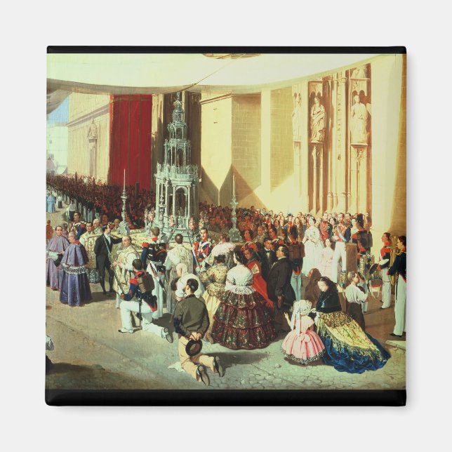 Imã Procissão do Corpus Christi em Sevilha (Frente)