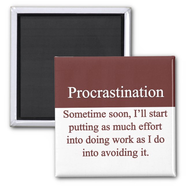 Imã Procrastinação (Frente)