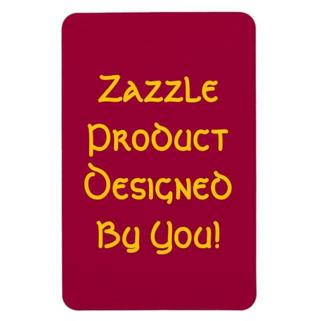 Ímã Produto Zazzle Projetado Por Você! (Vertical)