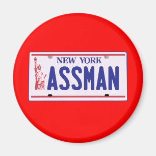 Imã Produtos da matrícula de Assman New York