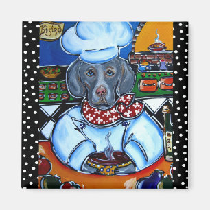 Imã Produtos de chef Weimaraner