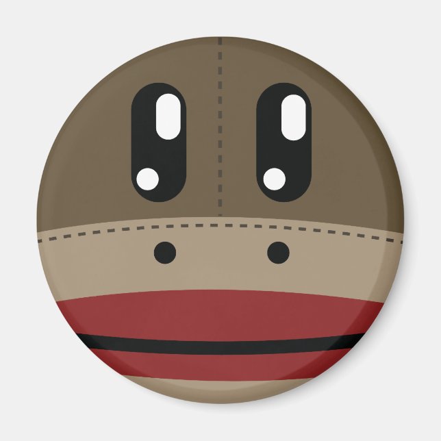 Imã Produtos de rosto para macacos (Frente)