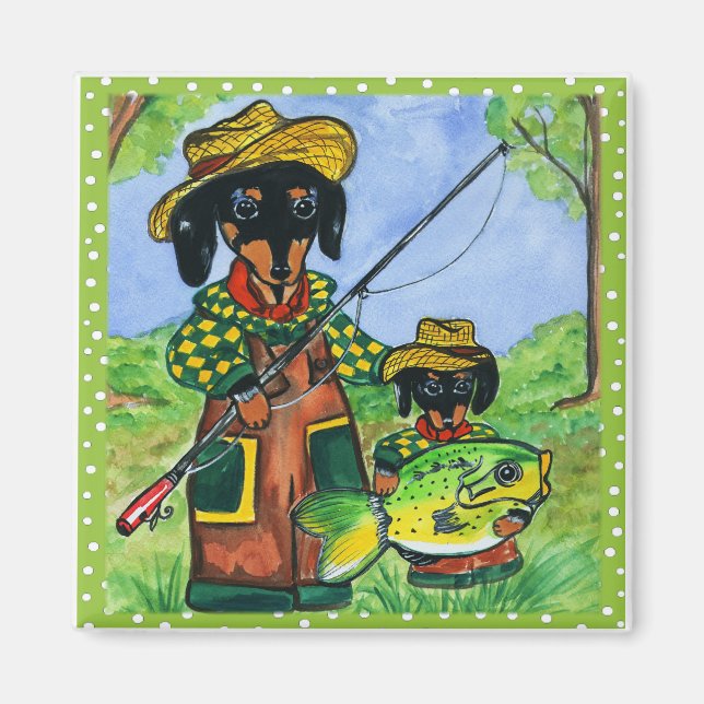 Imã Produtos Dia dos Pais Doxies (Frente)