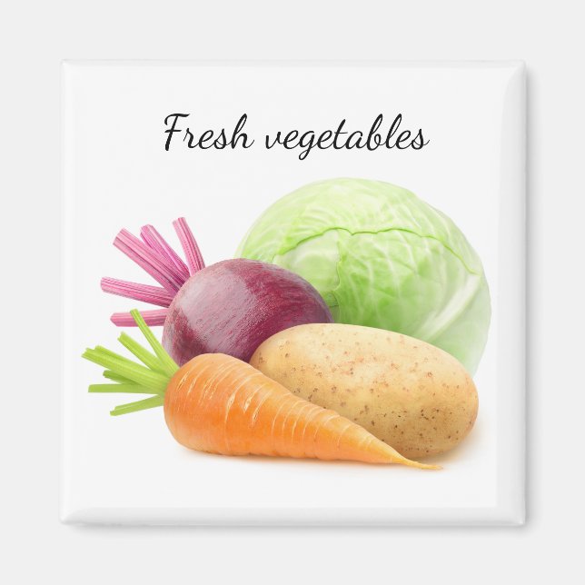 Imã Produtos hortícolas frescos (Frente)