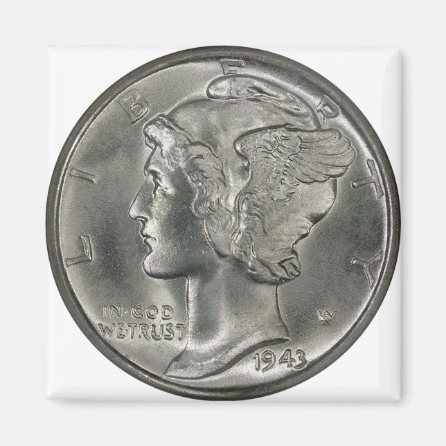 Imã Produtos Mercury Dime (Frente)