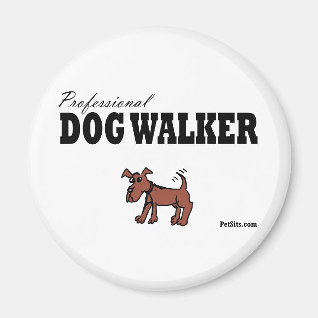 Imã Professional Dog Walker (Frente)
