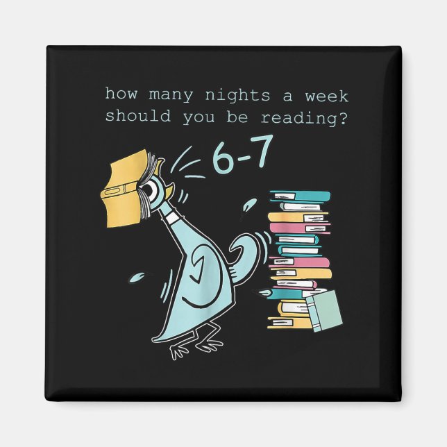 Imã Professor 6-7 Quantas Noites Por Semana Você Deve  (Frente)