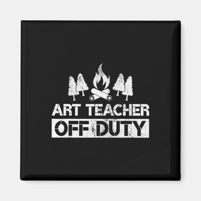 Imã Professor de Arte Fora de Serviço Presente Engraça (Frente)