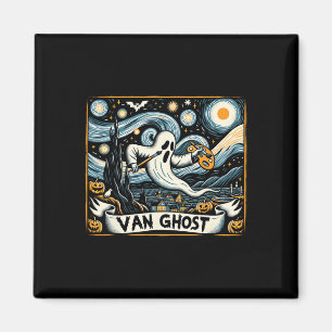 Imã Professor de Arte Van Ghost Halloween 1