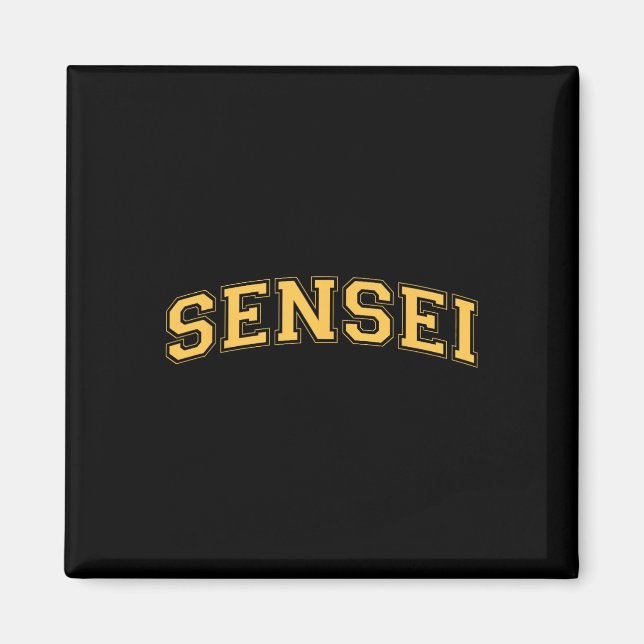 Imã Professor de Artes Marciais do Sensei - Instrutor  (Frente)