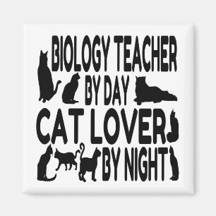 Imã Professor de biologia do amante do gato