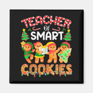 Imã Professor De Biscoitos Inteligentes Natal Gengibre