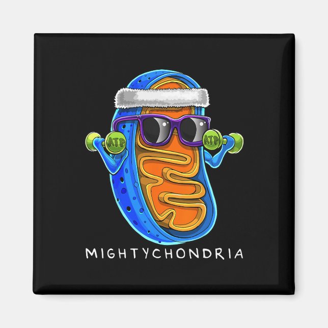 Imã Professor de Ciências de Biologia Celular Mightych (Frente)