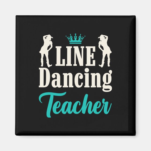 Imã Professor de Dança em Linha  (Frente)
