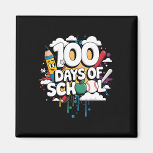 Imã Professor de equipamento engraçado para 100 dias &