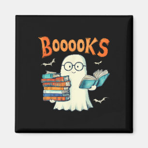 Imã Professor de Halloween de Leitura de Livros Fantas