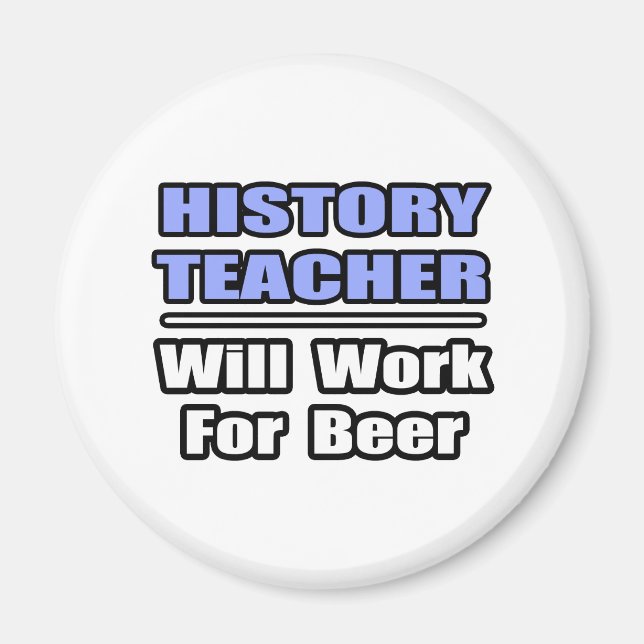 Imã Professor De História Trabalhará Para Cerveja (Frente)