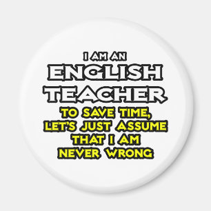 Imã Professor De Inglês... Suponha Que Nunca Estou Er