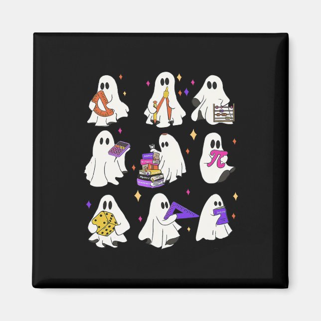 Imã Professor de Matemática das Halloween (Frente)