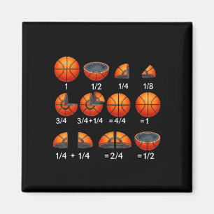 Imã Professor de Matemática de Basquete Fração de Volt
