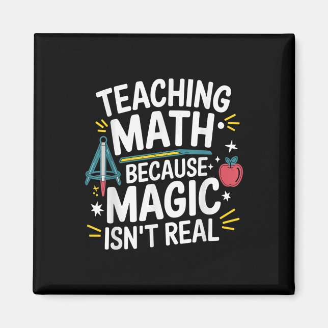 Imã Professor de Matemática Engraçado Amante de Álgebr (Frente)