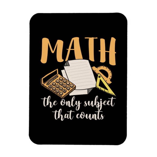 Ímã Professor De Matemática Matemática O Único Assunto (Vertical)