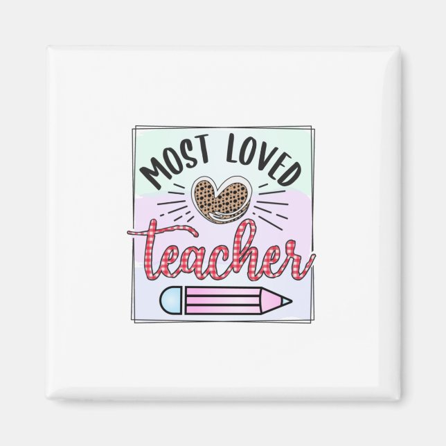 Imã Professor de presentes | Professores Mais Amados (Frente)