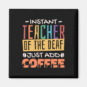 Imã Professor De Surdos Apenas Adicione Café