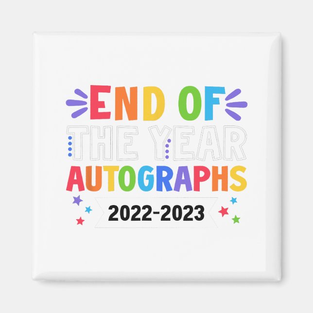 Imã Professor Do Ano Autografa 2023 No Dia Passado Aut (Frente)