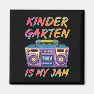 Imã Professor do jardim de infância retro anos 80 90 d