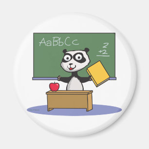 Imã Professor do urso de panda