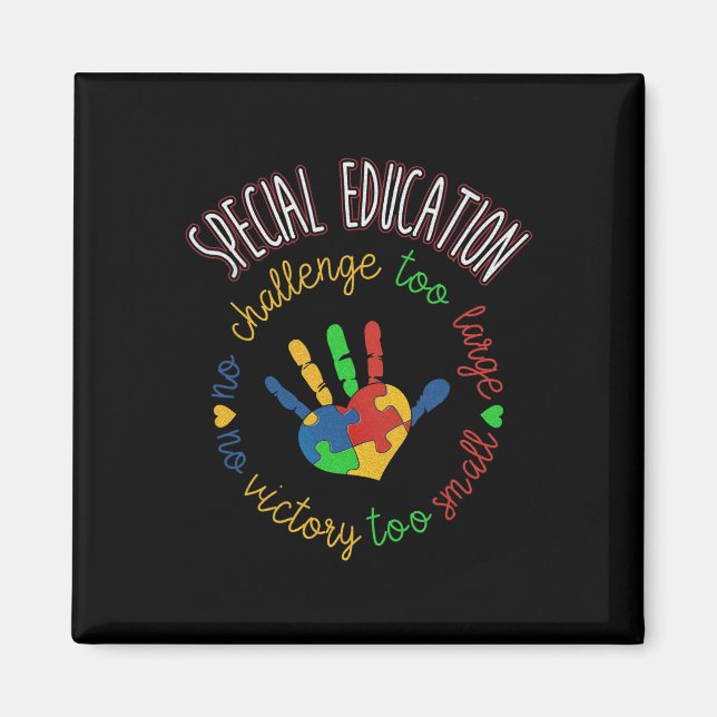 Imã Professor Especial De Educação E Autismo (Frente)