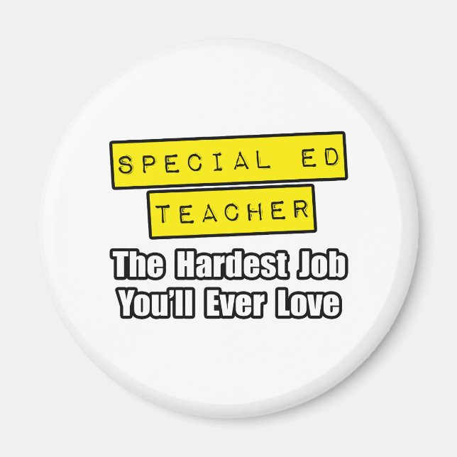 Imã Professor Especial Ed... Trabalho Mais Difícil Que (Frente)