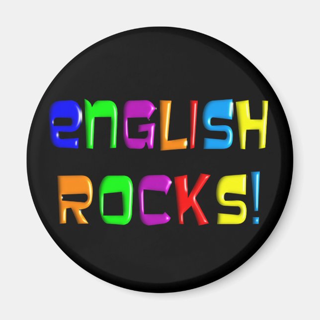 Imã Professor Inglês Oferece "Rocks Ingleses!" (Frente)