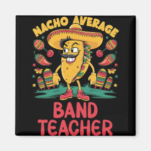 Imã Professor Nacho Médio Cinco De Mayo Mexicano Diver