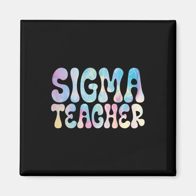 Imã Professor Sigma Meme Alavanca Humor (Frente)