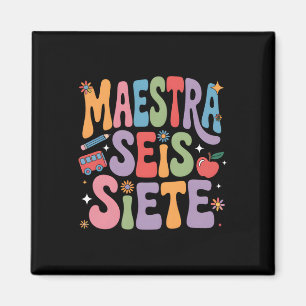 Imã Professora 67 Six Seven Professora de Espanhol Bil