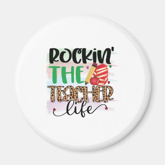 Imã Professora Art Arremessando A Vida Do Professor