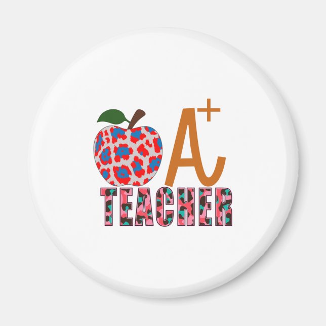 Imã Professora de Arte Apple A Mais Professora (Frente)