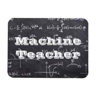 Ímã Professora de Máquina