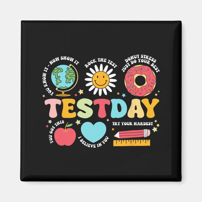 Imã Professora em Motivação no Dia de Teste do Profess (Frente)