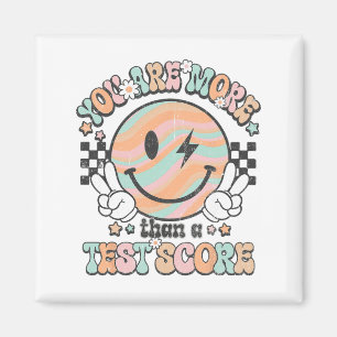 Imã Professora Groovy Sorri Você É Mais Do Que Um Scor
