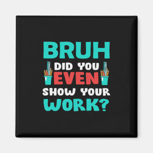 Imã Professora Presente Bruh Mostra Seu Trabalho