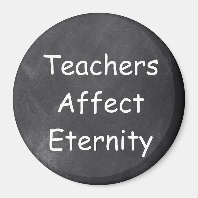 Imã Professores Afetam Presente de Design de Quadro de (Frente)