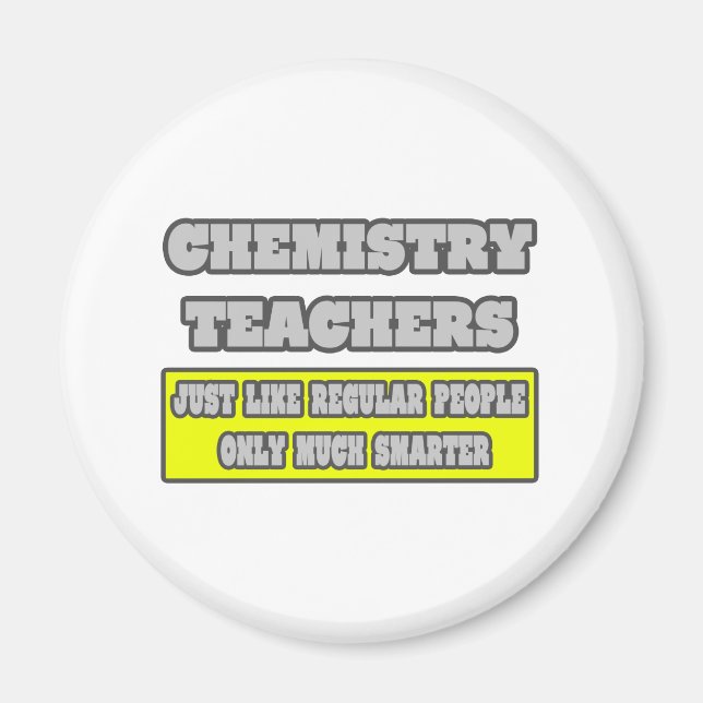 Imã Professores de Química... muito mais inteligentes (Frente)