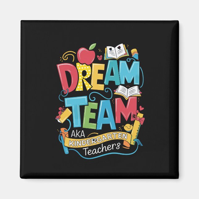 Imã Professores do Jardim de Infância do Dream Team de (Frente)