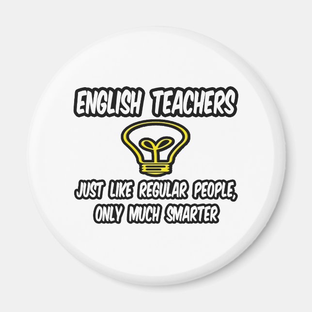 Imã Professores Ingleses... Como Pessoas Regulares, Ma (Frente)