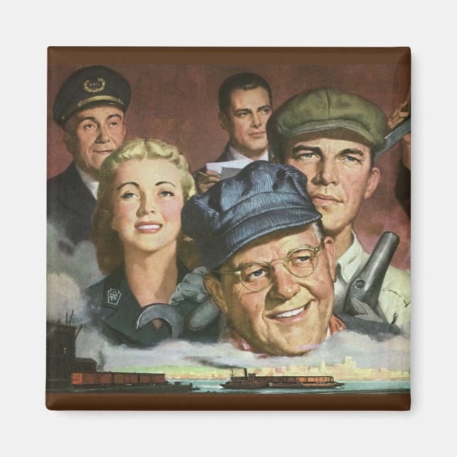 Imã Profissões empresariais, Patriotismo Patriótico Vi (Frente)